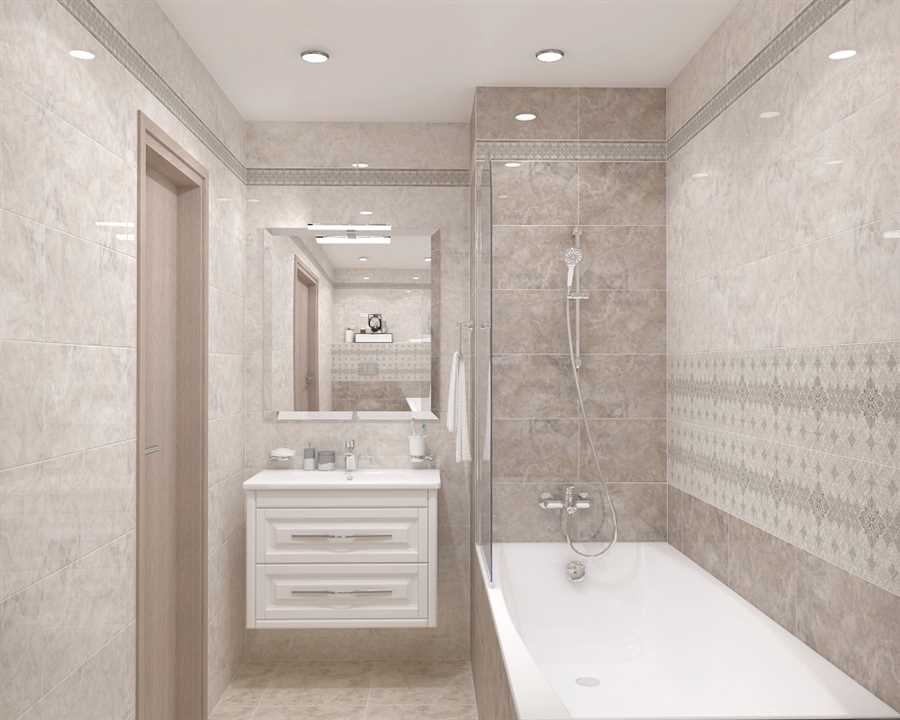 Дизайн пространства в ванной с учетом влагостойкости отделки